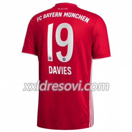FC Bayern München Alphonso Davies 19 Domaći Nogometni Dres 2020-2021